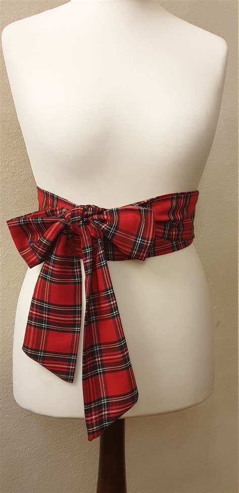 Amazon.com: Plaid Sash